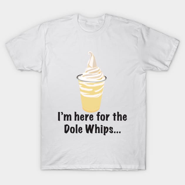 Here For The Whips T-Shirt by TeeOurGuest